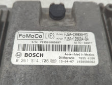 2013-2016 Ford Escape PCM Engine Control Computer ECU ECM PCU OEM P/N:FJ5A-12A650-ED Fits Fits 2013 2014 2015 2016 OEM Used Auto Parts