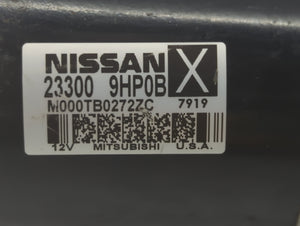 2016-2021 Nissan Maxima Car Starter Motor Solenoid OEM P/N:23300 9HP0B Fits Fits 2015 2016 2017 2018 2019 2020 2021 2022 OEM Used Auto Parts