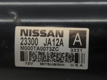 2013-2017 Nissan Pathfinder Car Starter Motor Solenoid OEM P/N:23300 JA12A Fits Fits 2013 2014 2017 OEM Used Auto Parts