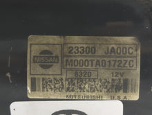 2007-2013 Nissan Altima Car Starter Motor Solenoid OEM P/N:M000TA0172ZC 23300 JA00C Fits Fits 2007 2008 2009 2010 2011 2012 2013 OEM Used Auto Parts