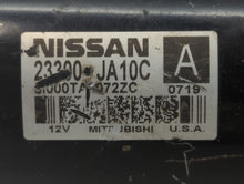 2011-2013 Nissan Quest Car Starter Motor Solenoid OEM P/N:23300-JA10C Fits Fits 2007 2008 2009 2010 2011 2012 2013 2014 OEM Used Auto Parts