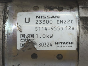 2013-2019 Nissan Sentra Car Starter Motor Solenoid OEM P/N:S114-955D 12V 23300 EN22C Fits OEM Used Auto Parts