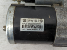 2013-2021 Chevrolet Trax Car Starter Motor Solenoid OEM P/N:M000T39173ZC 25194634 Fits OEM Used Auto Parts