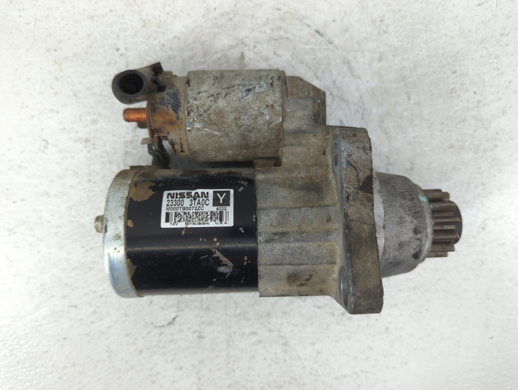 2015-2020 Nissan Rogue Car Starter Motor Solenoid OEM P/N:M000TB0072ZC 23300 3TA0C Fits Fits 2015 2016 2017 2018 2019 2020 OEM Used Auto Parts