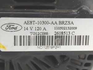 2011-2019 Ford Fiesta Alternator Replacement Generator Charging Assembly Engine OEM P/N:2608513 C AE8T-10300-AA Fits OEM Used Auto Parts