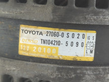 2007-2021 Toyota Tundra Alternator Replacement Generator Charging Assembly Engine OEM P/N:TN104210-5090 27060-0S020 Fits OEM Used Auto Parts