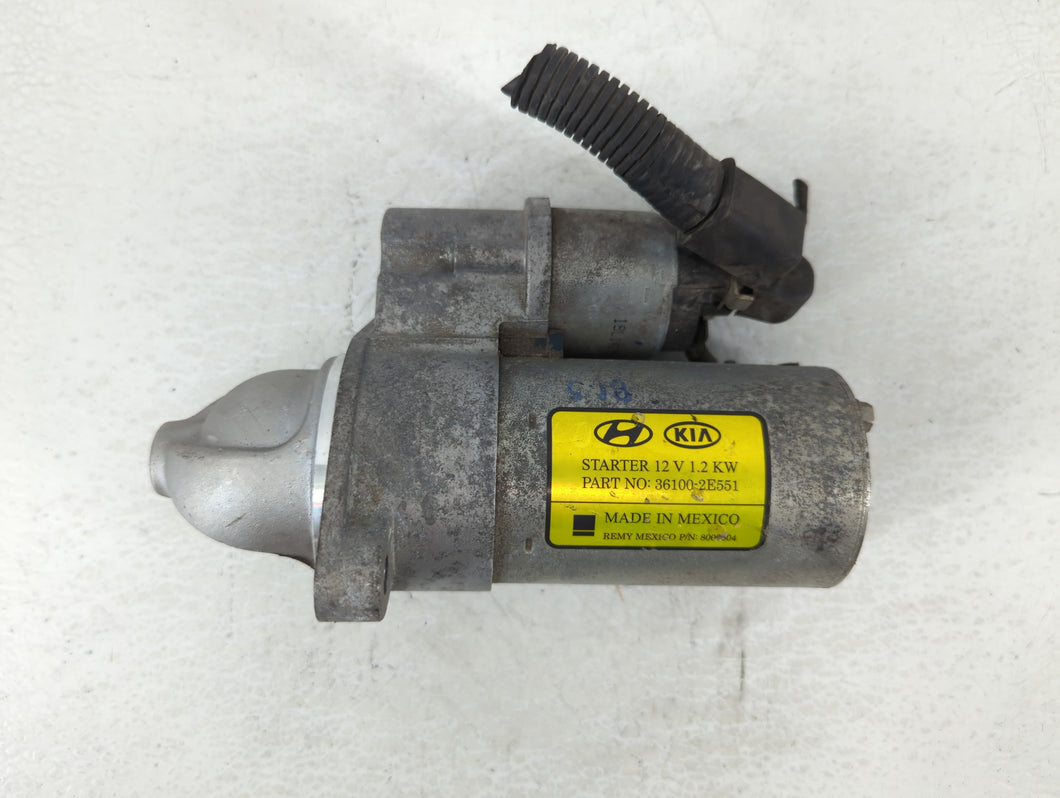 2014-2020 Hyundai Elantra Car Starter Motor Solenoid OEM P/N:36100-2E551 Fits Fits 2014 2015 2016 2017 2018 2019 2020 OEM Used Auto Parts