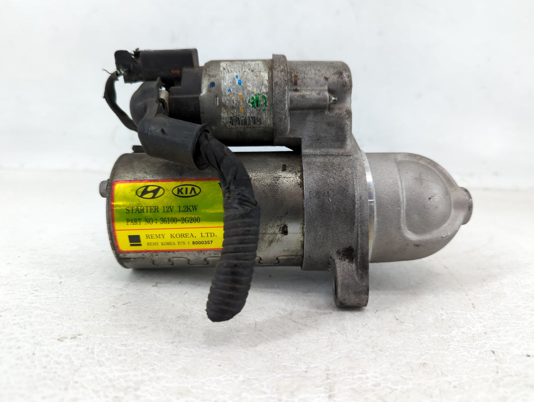 2008-2015 Hyundai Sonata Car Starter Motor Solenoid OEM P/N:36100-2G200 Fits Fits 2008 2009 2010 2011 2012 2013 2014 2015 2016 OEM Used Auto Parts