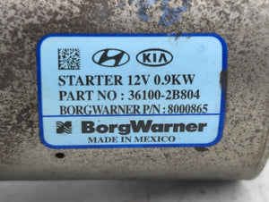 2018-2019 Hyundai Accent Car Starter Motor Solenoid OEM P/N:36100-2B804 Fits Fits 2018 2019 OEM Used Auto Parts