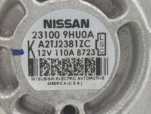 2018 Nissan Altima Alternator Replacement Generator Charging Assembly Engine OEM P/N:A2TJ2381ZC 23100 9HU0A Fits OEM Used Auto Parts