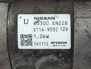 2013-2019 Nissan Sentra Car Starter Motor Solenoid OEM P/N:S114-955C 12V 23300 EN22B Fits OEM Used Auto Parts