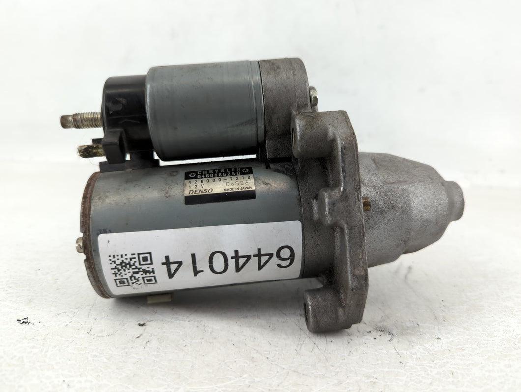 2015-2019 Hyundai Sonata Car Starter Motor Solenoid OEM P/N:428000-7210 04801852AB Fits OEM Used Auto Parts