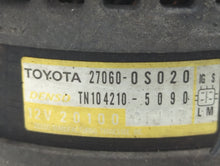 2007-2021 Toyota Tundra Alternator Replacement Generator Charging Assembly Engine OEM P/N:TN104210-5090 27060-0S020 Fits OEM Used Auto Parts