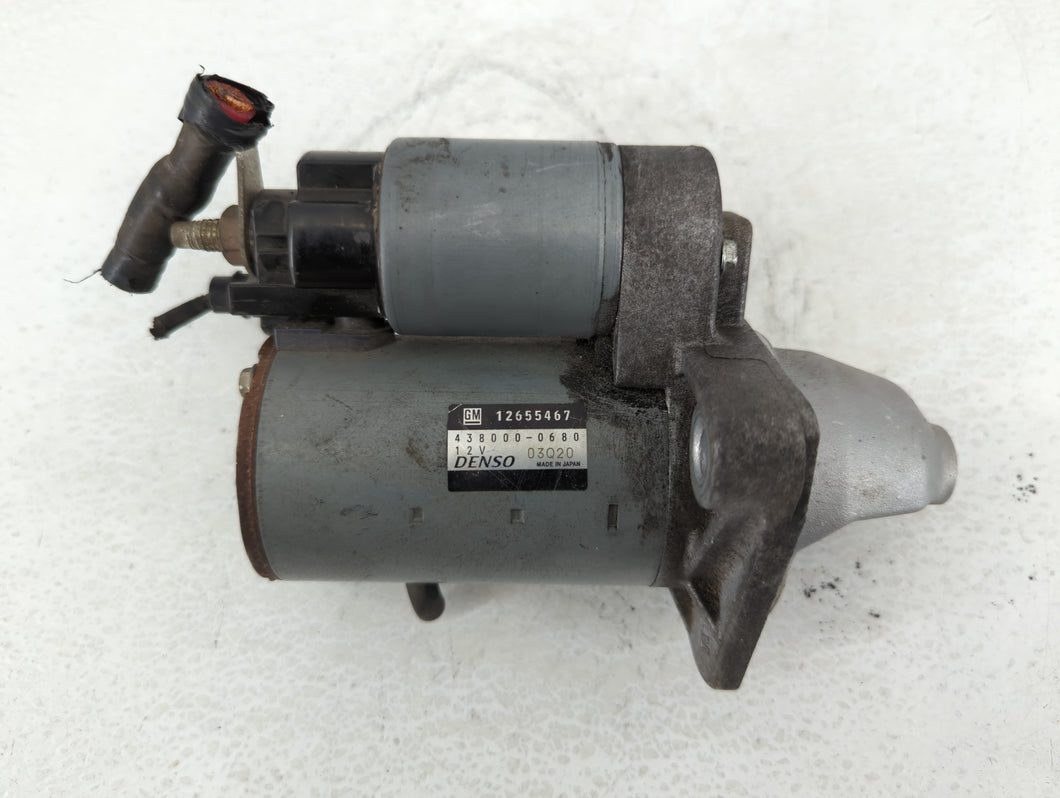 2013-2015 Cadillac Ats Car Starter Motor Solenoid OEM P/N:438000-0680 12655467 Fits OEM Used Auto Parts