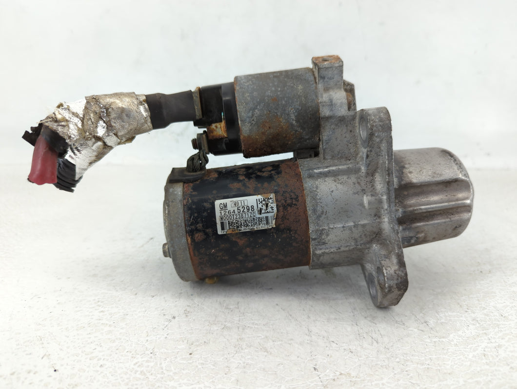 2013-2019 Cadillac Xts Car Starter Motor Solenoid OEM P/N:M000T23871ZC 12645298 Fits OEM Used Auto Parts