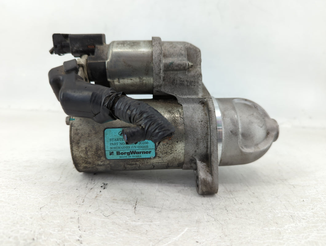 2015-2019 Hyundai Sonata Car Starter Motor Solenoid OEM P/N:61003131 36100-2G250 Fits Fits 2015 2016 2017 2018 2019 2020 OEM Used Auto Parts