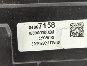 2016-2020 Buick Envision Fusebox Fuse Box Panel Relay Module P/N:84067158 Fits Fits 2016 2017 2018 2019 2020 OEM Used Auto Parts