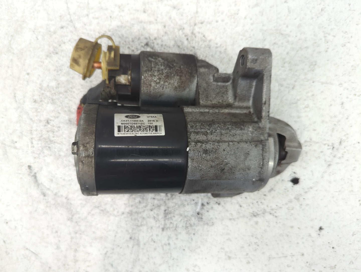 2017 Lincoln Navigator Car Starter Motor Solenoid OEM P/N:M000TD5571ZC CK4T-11000-DA Fits OEM Used Auto Parts - Oemusedautoparts1.com