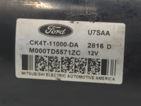 2017 Lincoln Navigator Car Starter Motor Solenoid OEM P/N:M000TD5571ZC CK4T-11000-DA Fits OEM Used Auto Parts - Oemusedautoparts1.com