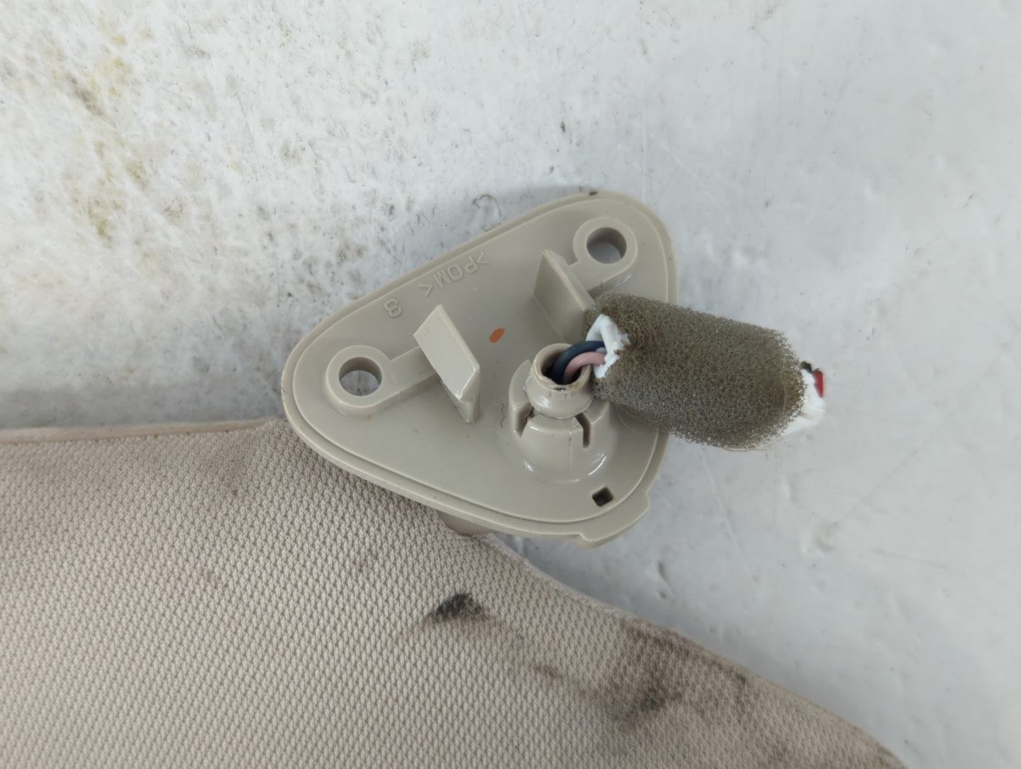 2020 Mitsubishi Outlander Sun Visor Shade Replacement Driver Left Mirror Fits OEM Used Auto Parts - Oemusedautoparts1.com