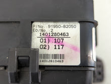 2014 Kia Soul Fusebox Fuse Box Panel Relay Module P/N:91419B2500 91950-B2050 Fits OEM Used Auto Parts