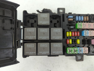 2012-2014 Ford Mustang Fusebox Fuse Box Panel Relay Module P/N:6E5T-14A003-AB Fits Fits 2012 2013 2014 OEM Used Auto Parts