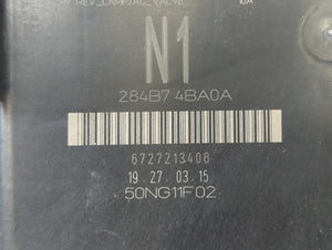 2014-2016 Nissan Rogue Fusebox Fuse Box Panel Relay Module P/N:284B7 4BA0A Fits Fits 2014 2015 2016 OEM Used Auto Parts