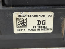 2013-2014 Lincoln Mkz Fusebox Fuse Box Panel Relay Module P/N:DG9T14A067DG_02 Fits Fits 2013 2014 OEM Used Auto Parts