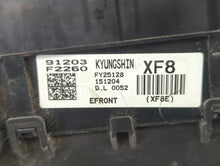 2017 Hyundai Elantra Fusebox Fuse Box Panel Relay Module P/N:91956-F2020 Fits OEM Used Auto Parts