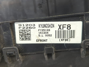 2017 Hyundai Elantra Fusebox Fuse Box Panel Relay Module P/N:91956-F2020 Fits OEM Used Auto Parts