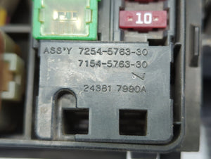 2015 Nissan Altima Fusebox Fuse Box Panel Relay Module P/N:24381 7990A 7154-5763-30, 7254-5763-30 Fits OEM Used Auto Parts