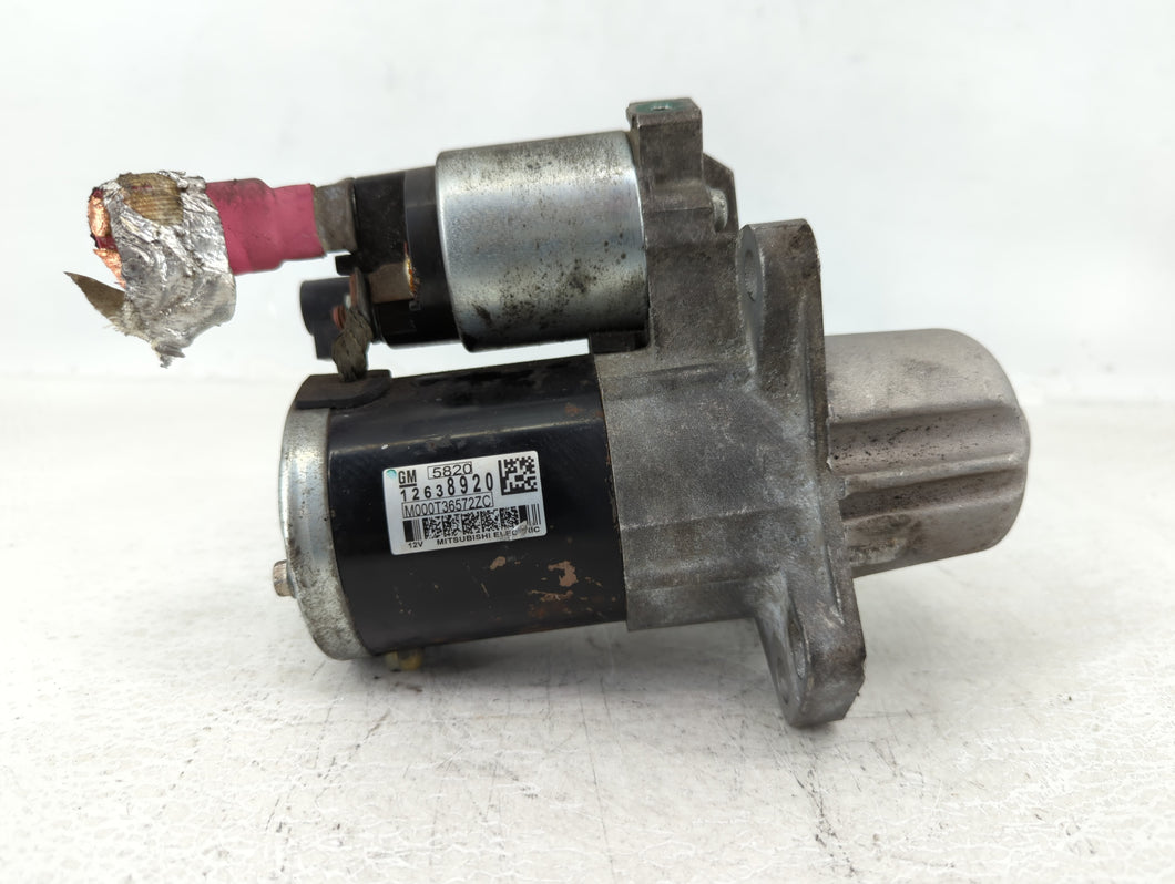 2010-2016 Cadillac Srx Car Starter Motor Solenoid OEM P/N:M000T36572ZC 12638920 Fits OEM Used Auto Parts