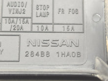 2013-2019 Nissan Versa Fusebox Fuse Box Panel Relay Module P/N:284B8 1HA0B Fits Fits 2013 2014 2015 2016 2017 2018 2019 OEM Used Auto Parts