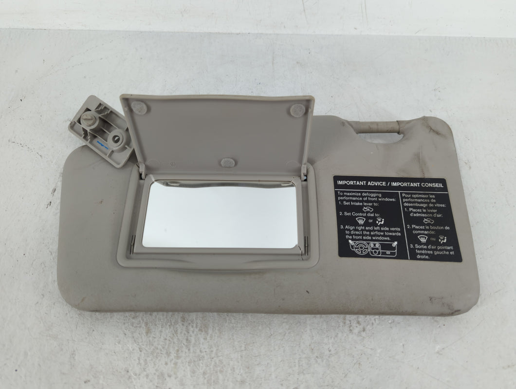 2016-2019 Nissan Versa Sun Visor Shade Replacement Driver Left Mirror Fits Fits 2015 2016 2017 2018 2019 OEM Used Auto Parts