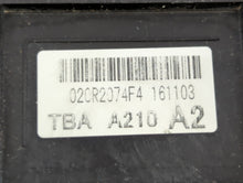 2016-2018 Honda Civic Fusebox Fuse Box Panel Relay Module P/N:020R2074F4 161103 TBA A210 A2 Fits Fits 2016 2017 2018 OEM Used Auto Parts