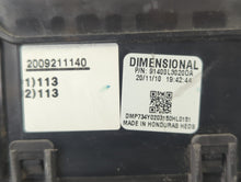 2021 Kia K5 Fusebox Fuse Box Panel Relay Module P/N:2009211140 91400L30200A Fits OEM Used Auto Parts