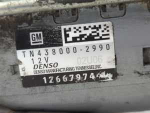 2017-2022 Gmc Acadia Car Starter Motor Solenoid OEM P/N:12667974 TN438000-2990 Fits Fits 2016 2017 2018 2019 2020 2021 2022 OEM Used Auto Parts