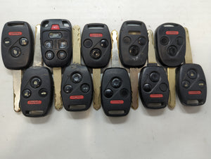 Lot of 10 Aftermarket Honda Keyless Entry Remote Fob OUCG8D-380H-A