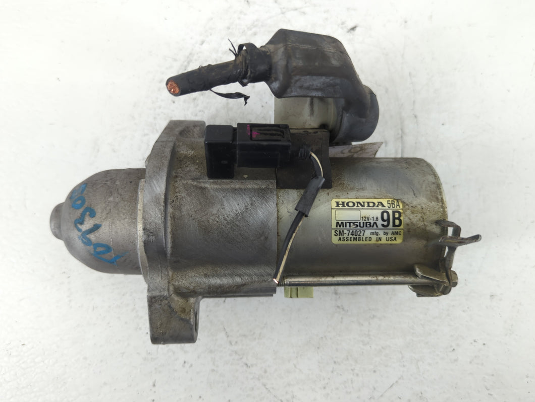 2016-2021 Honda Civic Car Starter Motor Solenoid OEM P/N:SM-74027 Fits Fits 2016 2017 2018 2019 2020 2021 OEM Used Auto Parts