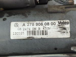 2013 Mercedes-Benz Gl450 Car Starter Motor Solenoid OEM P/N:A 270 906 08 00 Fits Fits 2011 2012 2014 OEM Used Auto Parts