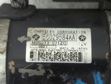 2011 Chrysler 200 Car Starter Motor Solenoid OEM P/N:56029584AA Fits OEM Used Auto Parts