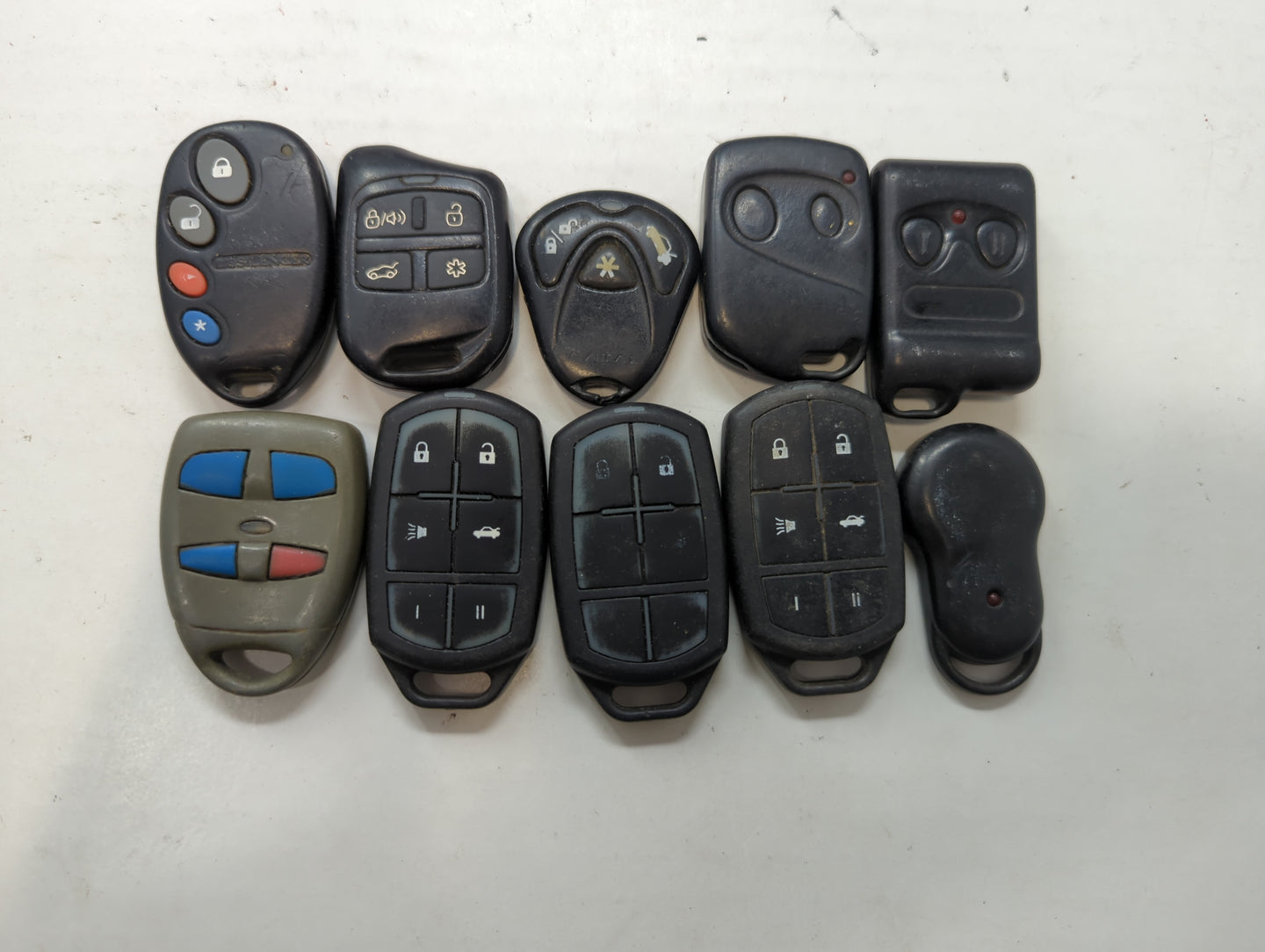 Lot of 10 Aftermarket Keyless Entry Remote Fob X32-MECJ | ELVMT1A | - Oemusedautoparts1.com