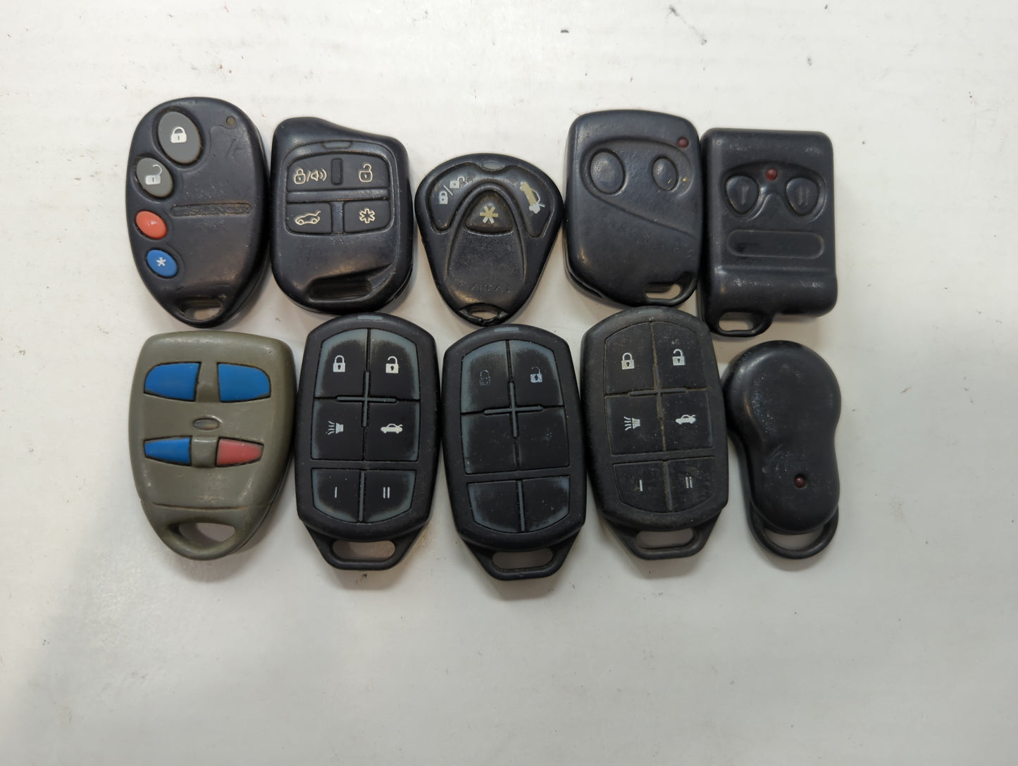 Lot of 10 Aftermarket Keyless Entry Remote Fob X32-MECJ | ELVMT1A | - Oemusedautoparts1.com