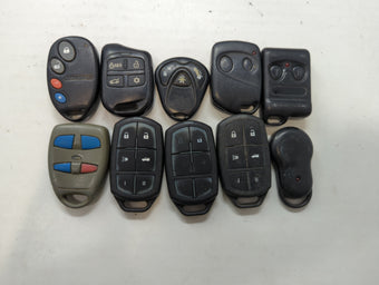compare product Lot of 10 Aftermarket Keyless Entry Remote Fob X32-MECJ | ELVMT1A |