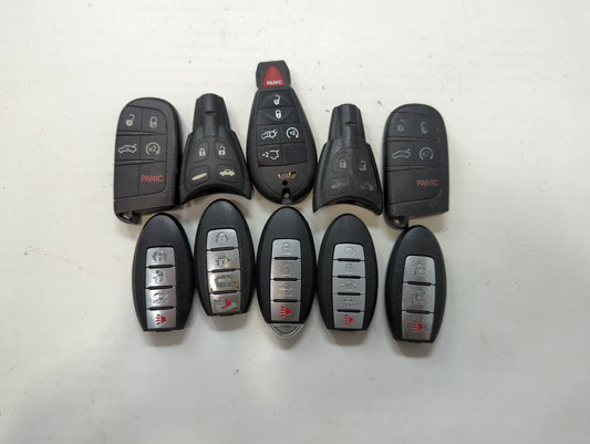 Lot of 10 Aftermarket Keyless Entry Remote Fob 2AOKM-NI3 | KR5S180144014 - Oemusedautoparts1.com