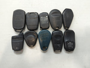 Lot of 10 Aftermarket Keyless Entry Remote Fob MIXED FCC IDS MIXED PART