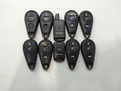 Lot of 10 Subaru Keyless Entry Remote Fob GOH-PCMINI-4Q | CWTWB1U19 |