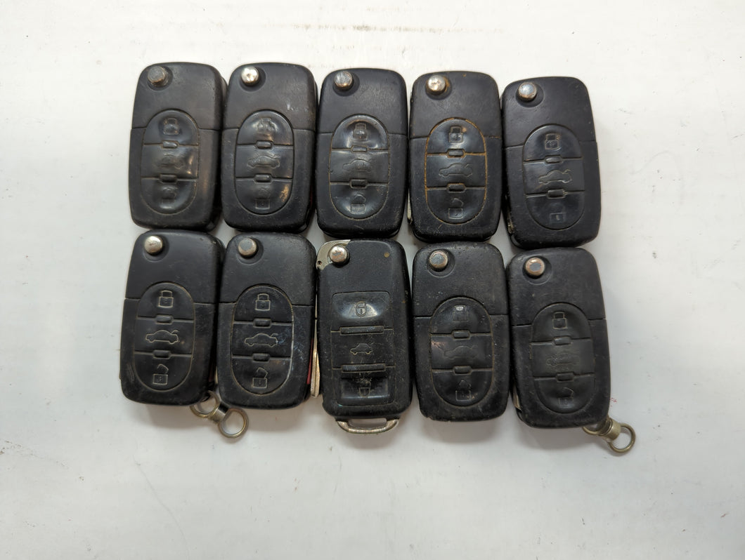 Lot of 10 Audi Keyless Entry Remote Fob MZ241081963 | MYT8Z0837231 |