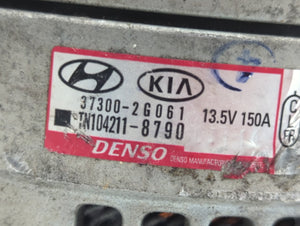 2015-2019 Hyundai Sonata Alternator Replacement Generator Charging Assembly Engine OEM P/N:TNI04211-8790 37300-2G061 Fits OEM Used Auto Parts