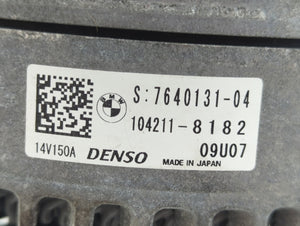 2016-2019 Mini Cooper Alternator Replacement Generator Charging Assembly Engine OEM P/N:09U07 104211-8182 Fits OEM Used Auto Parts